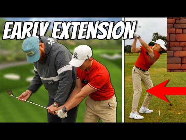 How to prevent EARLY EXTENSION & OVER THE TOP SWING