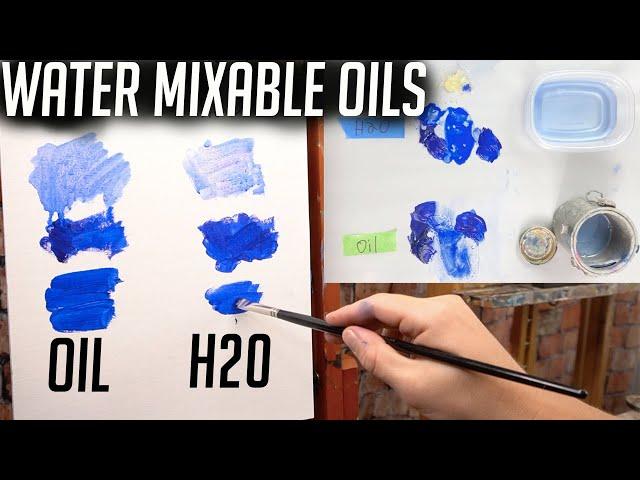 PAINT TALK: Water Mixable Oil Paint - Everything you need to know