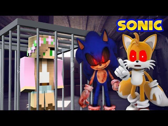 Minecraft || SONIC.EXE & TAILS.EXE HAVE CAPTURED ALL THE LITTLE CLUB GIRLS IN SONIC WORLD!!