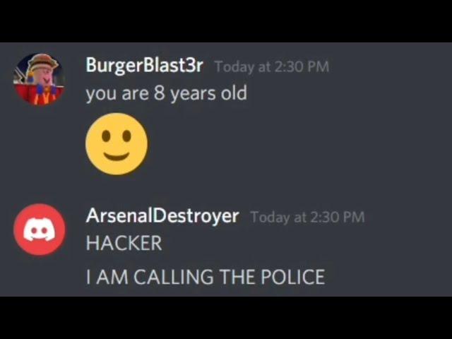 When You Find Out Someone's Age On Discord