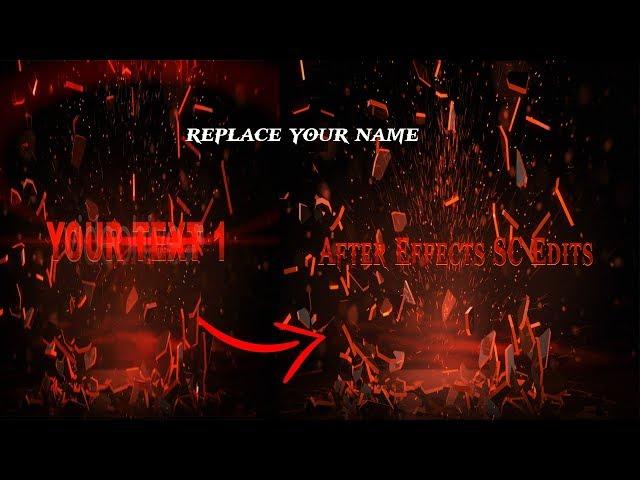 Wellcome to hell – Project for After Effects (Videohive) tutorial