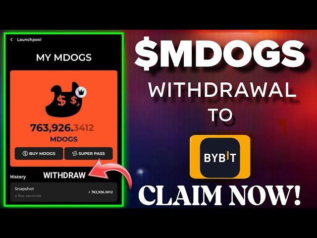  $MDOGS • MoneyDogs withdraw - Check Allocation Now || #mdogs - MoneyDogs New Update 