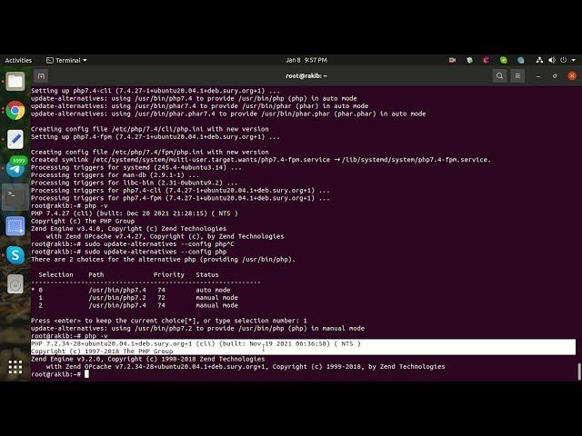 How To Switch Between Multiple PHP Versions In Linux