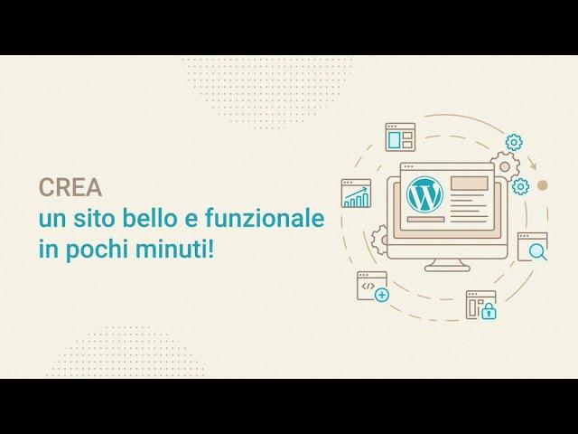 WordPress Starter - Crea siti WordPress su SiteGround in pochi click