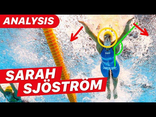 PERFECT BUTTERFLY! | Sarah Sjöström Stroke Analysis