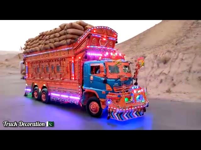 HINO FM8J OVERLOADED CARGO TRUCKS IN PAKISTAN ,CRAZY DRIVERS