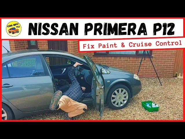 Nissan Primera P12: Fix Stone Chips & Cruise Control (+ Micra K11)