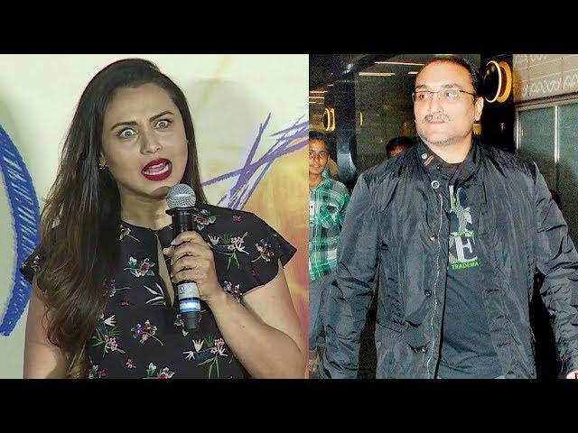 Rani Mukerji's WEIRD Reaction On Why Aditya Chopra Hides Face From Media