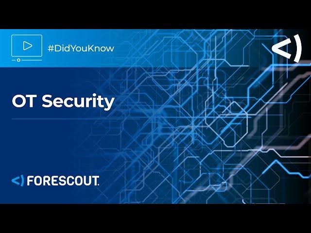 #DidYouKnow: OT Security