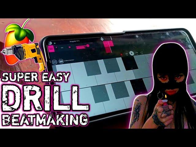 You can do it!! Make a Drill beat on Phone (FL Studio Mobile)