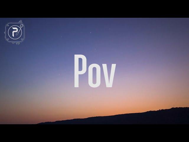 Ariana Grande - pov (Lyrics)