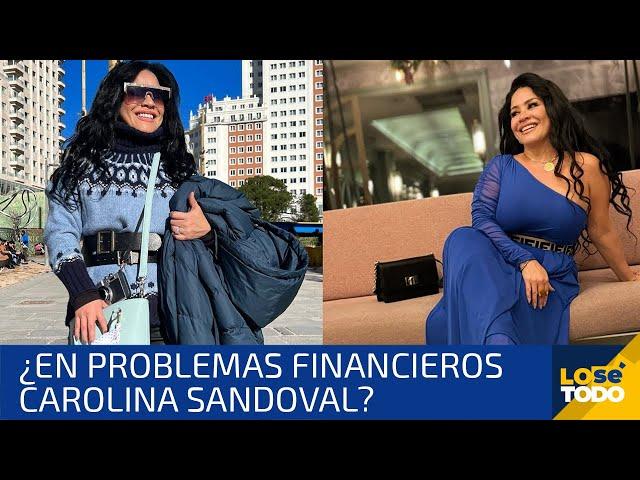 CAROLINA SANDOVAL REACCIONA A RUMORES DE ALEGADA DEUDA POR LA QUE DICEN PODRÍA PERDER SU CASA