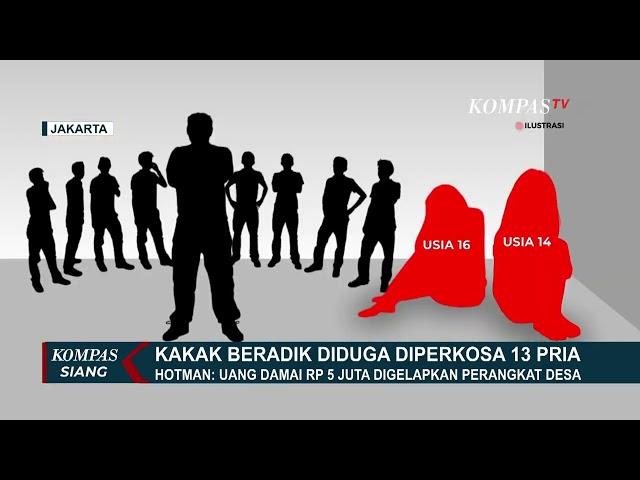 Keji! 13 Pria Kelabui, Buat Mabuk, dan Bergilir Perkosa Kakak Beradik di Purworejo Jateng