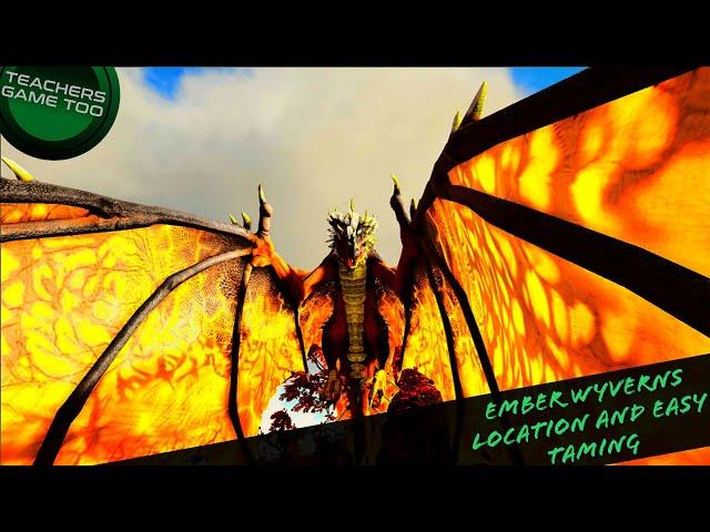 EMBER WYVERNS LOCATION AND EASY TAMING METHOD!