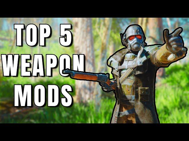 These Fallout 4 Weapon Mods Are AMAZING! - Top 5 Mods To Download Right Now