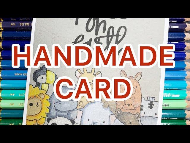 HOW TO MAKE A HANDMADE CARD | Cardmaking Mini Haul