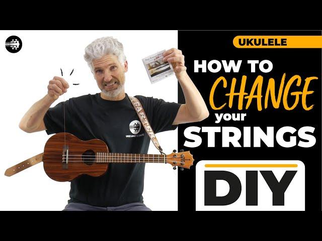 DIY - How to change the strings on your ukulele IN 5 MINUTES