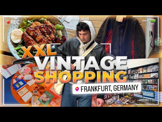 VINTAGE/ INTERIOR SHOPPING TOUR ️  in FRANKFURT (Supreme, Carhartt WIP, Kaws, usw. ...) I davdhe