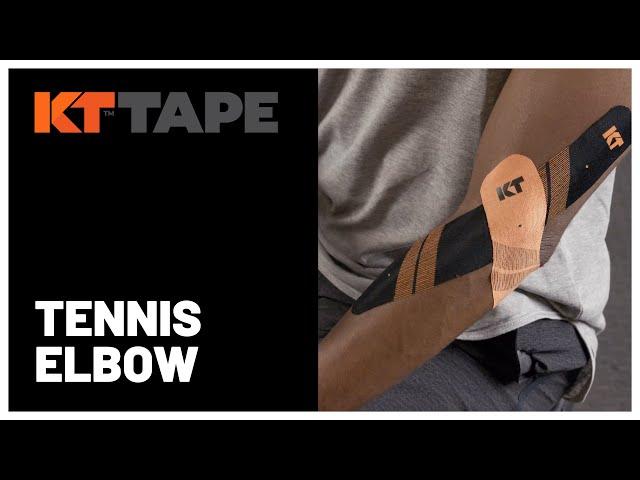 KT Tape: Tennis Elbow Taping | Kinesiology Tape for Elbow Pain