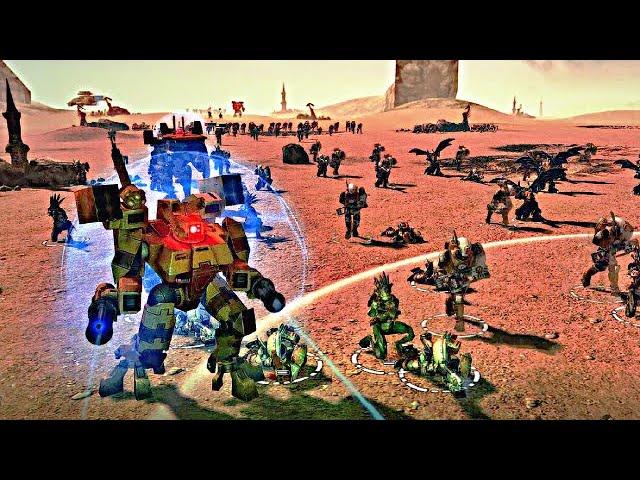 Ultimate Mod Warhammer 40.000 | Tau Empire vs Death Guard! - Men of War: Assault Squad 2