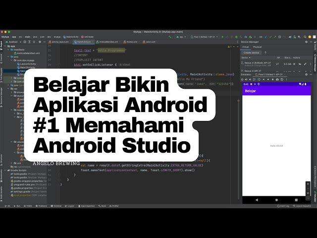 Tutorial Android Kotlin #1 Android Studio