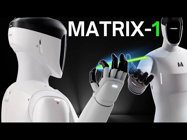 New MATRIX 1 Humanoid Robot Previews SHOCKING Self Learning AI For 2025 (TEXT TO CAD AI)