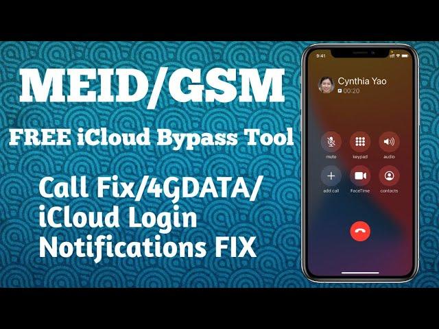 MEID/GSM iCloud bypass with Signal4GDATA/iCloud Login/Notifications FIX#howtounlockiphone