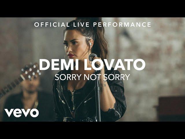 Demi Lovato - Sorry Not Sorry (Vevo X Demi Lovato)
