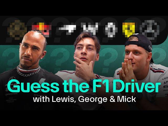 Lewis, George and Mick Guess the F1 Drivers! 