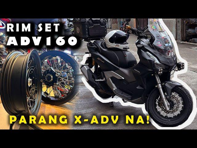 RIM SET para sa ADV160 Installation | X-ADV looks