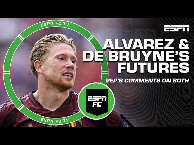 Steve Nicol calls Pep Guardiola 'SO PRICKLY' ️ Will Alvarez & De Bruyne stay at Man City? | ESPN FC