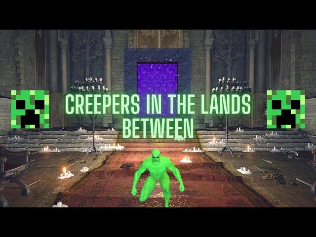 Invading Elden Ring as a literal Minecraft Creeper, part 2!