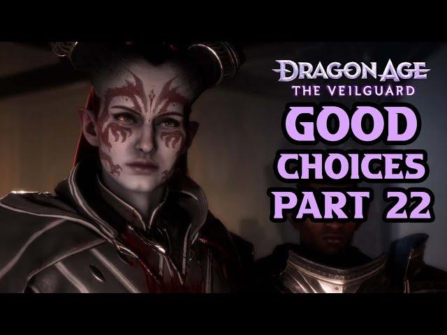 Dragon Age: The Veilguard - Qunari Mage Ramza Part 22 (Good Choices)