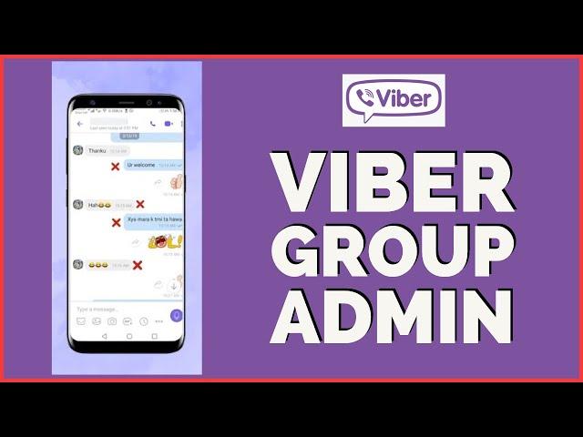 How to Be Admin On Viber Group | Make Admin in Viber Group (2022)