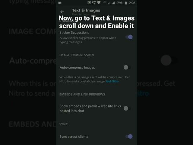 How to Enable Embeds and links preview in Discord #roduz #discord