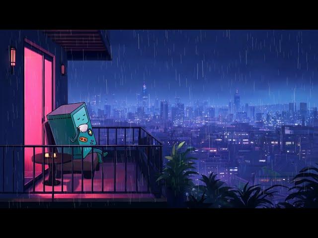 90's lofi city  rainy lofi hip hop [ chill beats to relax / study to ]