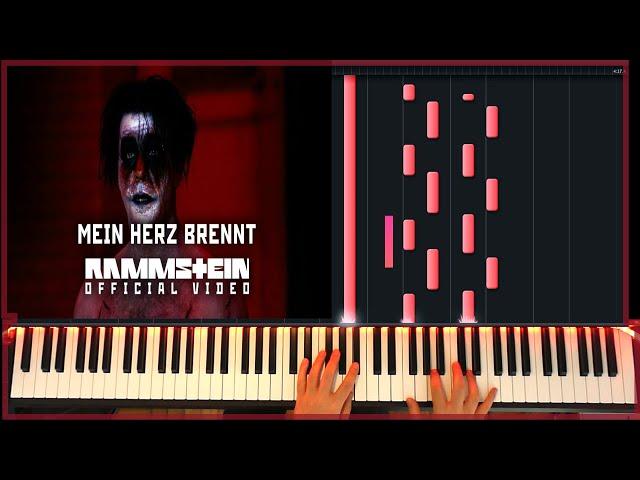 Main Herz Brennt - Rammstein - Piano Tutorial