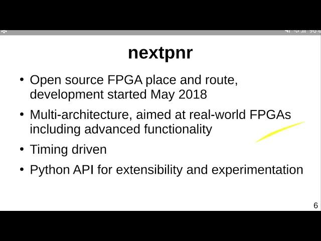 Yosys and nextpnr – open source FPGA update