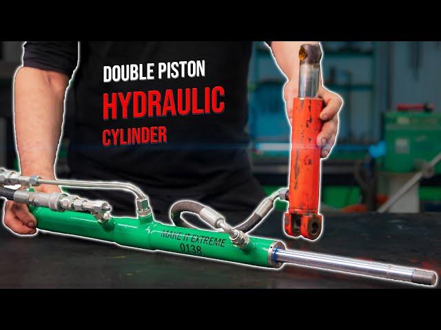Process of Making a double piston hydraulic cylinder