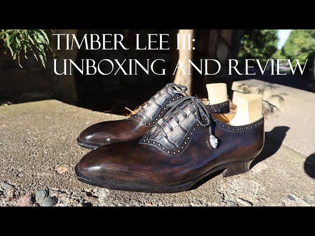 Timber Lee III : Unboxing and Review of a stunning Croc and Calf Adelaide