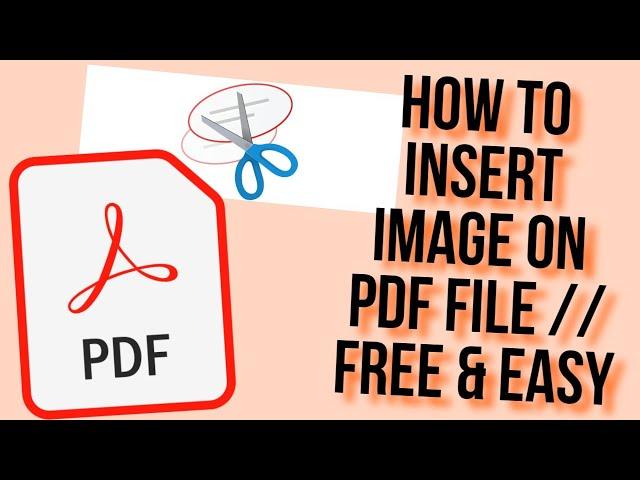 How to insert image on PDF file