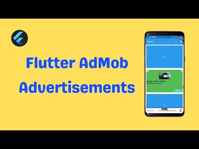 Flutter AdMob | How To Add Advertisements In Flutter App - Step By Step Tutorial + Source Code