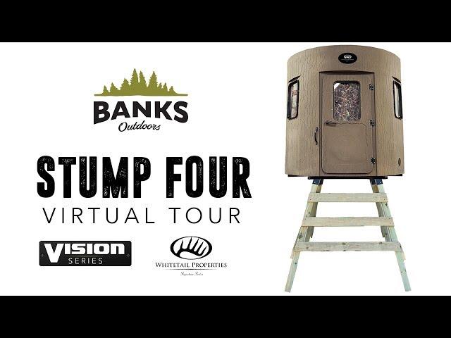 Banks Outdoors Stump 4 'Vision Series' Whitetail Properties Pro Hunter Virtual Tour 2017