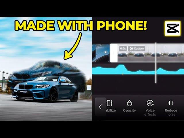 How To Edit Car Reels on Capcut (FREE EDITOR)