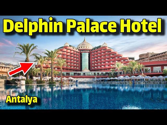 DELPHIN PALACE HOTEL Uall Inclusive ANTALYA WALKING TOUR Travel Vlog DELPHIN HOTEL ANTALYA