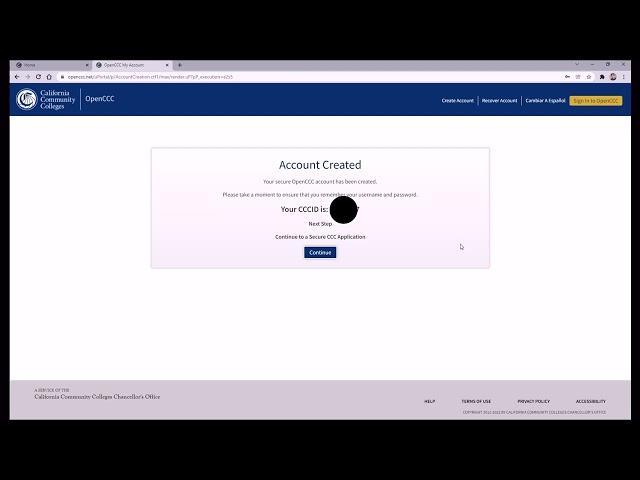 Community College Tutorial: CCCApply and Chabot Application