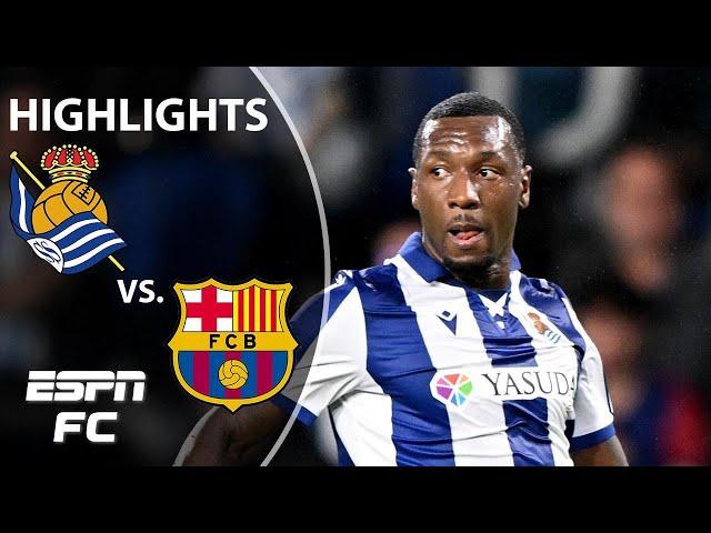 Real Sociedad vs. Barcelona | LALIGA Highlights | ESPN FC