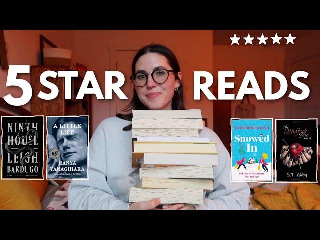 My 5 star reads from 2023 | VLOGMAS DAY 22