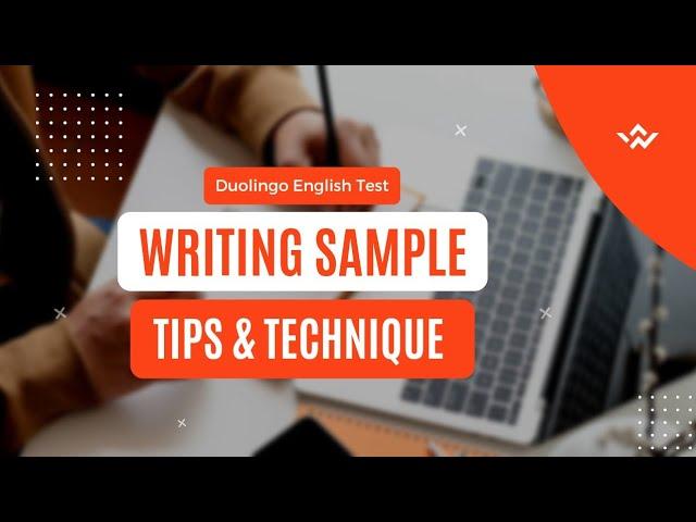 Duolingo English Test | WRITING | Tips | Sample | Answers | PTE