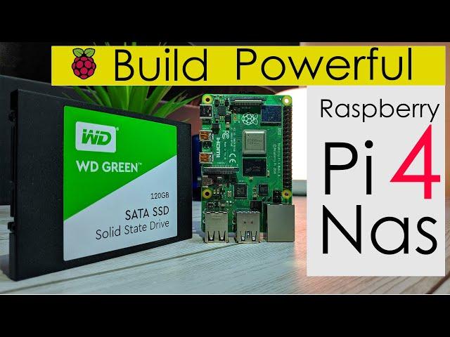 RASPBERRY Pi 4 - How To Build POWERFUL NAS | ULTIMATE Raspberry Pi 4 NAS Server Setup 2020